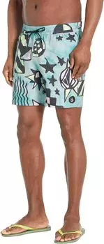 Стволы Chlorine Killer Stoney 17 дюймов Volcom, цвет Temple Teal