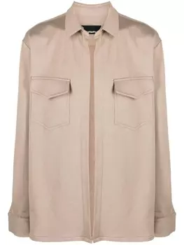 Styland куртка-рубашка из органического хлопка, нейтральный цвет