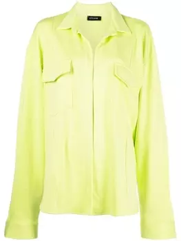 Styland куртка-рубашка оверсайз, желтый