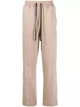 Styland спортивные брюки из органического хлопка с кулиской, коричневый