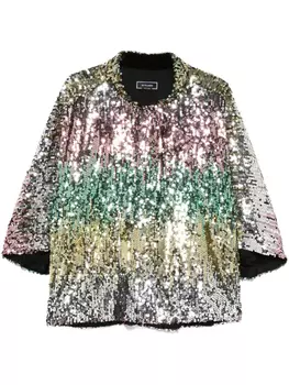 STYLAND жакет с пайетками, золотой