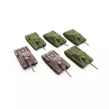 СУ-122 Коллекция №5, Flames of War - WWII - Soviet - Loose Miniatures (15mm)