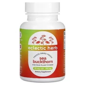 Сублимированная Облепиха Eclectic Institute, 90 вегетарианских капсул