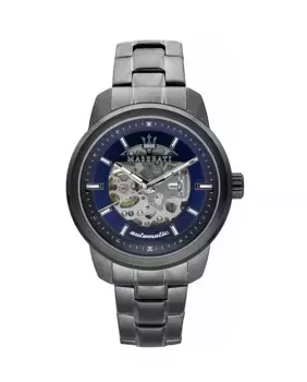 Successo R8823121001 автоматические мужские часы из стали с серым ремешком Maserati