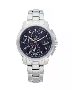 Successo R8873645004 Мужские часы со стальным и серебряным ремешком Maserati, серебро