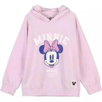 Sudadera Con Capucha Хлопок С Начётом Минни Розовый Cerda
