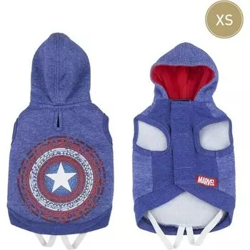 Судадера Пара Перро Xs Marvel Синий Cerda
