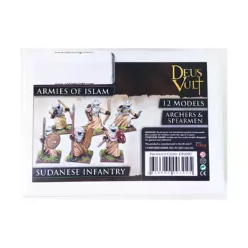 Суданская пехота – лучники и копейщики, Deus Vult - Core & Assorted (28mm)