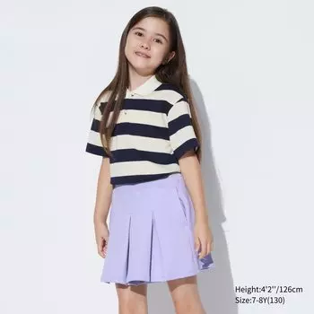 СУХИЕ брюки для девочек UNIQLO, лиловый