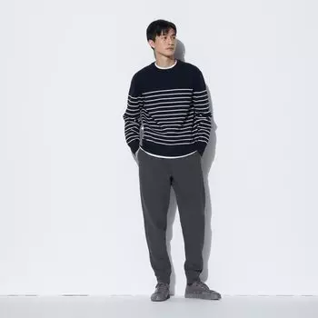 Сухие спортивные штаны стрейч (длина больше 69-75см) UNIQLO, темно-серый