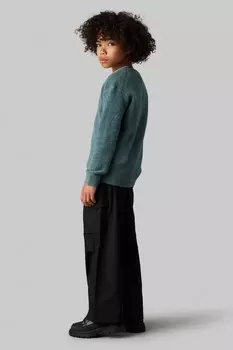 Сухие трикотажные парашютные брюки Calvin Klein, черный