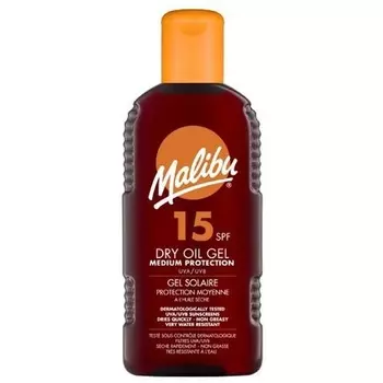 Сухой масляный гель Spf15 200 мл Malibu