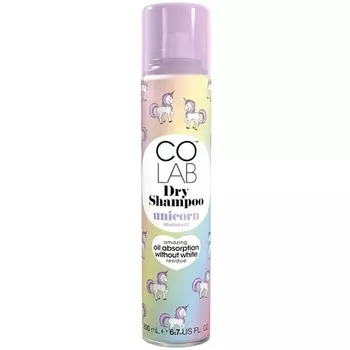 Сухой шампунь Unicorn Fragrance 200 мл с удивительным впитыванием масла Colab