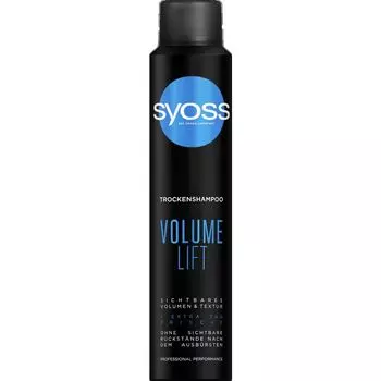 Сухой шампунь Volume Lift Syoss, 200 ml