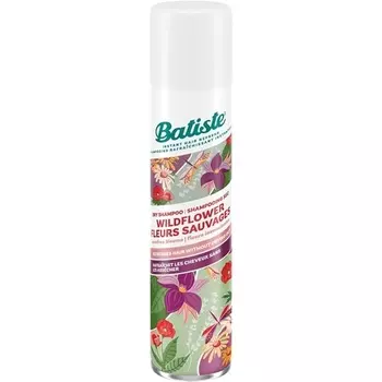 Сухой шампунь Wildflower 200мл черный, Batiste