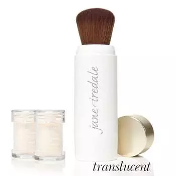 Сухой солнцезащитный крем, рассыпчатая пудра, полупрозрачная Jane Iredale, Powder-Me, SPF 30