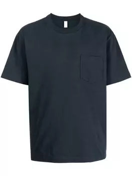 Suicoke футболка с карманом, синий