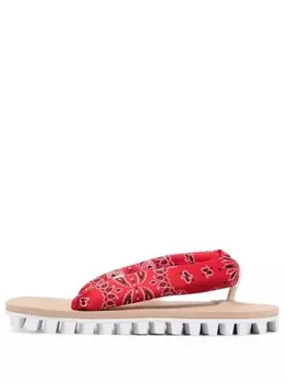 Suicoke сандалии GTA, красный