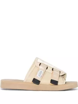 Suicoke сандалии KAW-Cab на липучках, нейтральный цвет