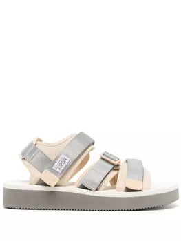Suicoke сандалии Kisee-VPO с логотипом, серый