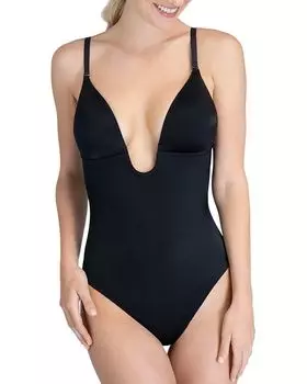 Suit Your Fancy Боди с глубоким вырезом на спине и стрингами Spanx