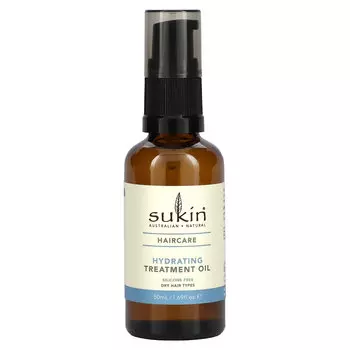 Sukin, Увлажняющее масло для ухода за волосами, 50 мл (1,69 жидк. Унции)