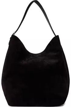 Сукляная сумка-тоут с поясом Toteme, цвет espresso