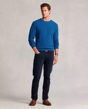 Sullivan Slim Fit мужские брюки с пятью карманами Polo Ralph Lauren, темно-синий
