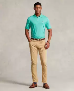 Sullivan Slim Fit мужские брюки с пятью карманами Polo Ralph Lauren, цвет Camel