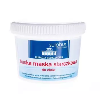 Sulphur Busko Zdrj, серная маска для тела, 500 г