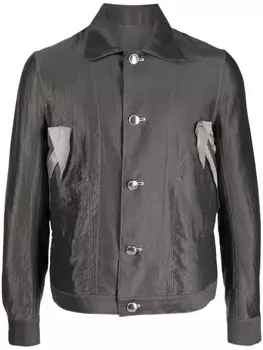 sulvam рубашка на пуговицах, серый