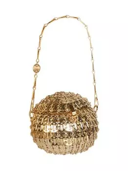 Сумка 1969 года с мячом из кольчуги Paco Rabanne, золотой