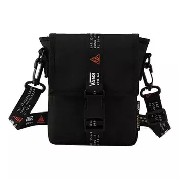 Сумка 66 supply crossbody bag 'black white' Vans, черный