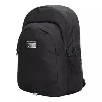 Сумка academy backpack 'black white' Puma, черный