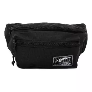 Сумка academy waist bag 'black' Puma, черный