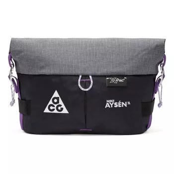 Сумка acg aysen fanny pack 'black grey' Nike, черный