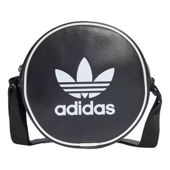 Сумка adicolor classic round bag 'black' Adidas, черный