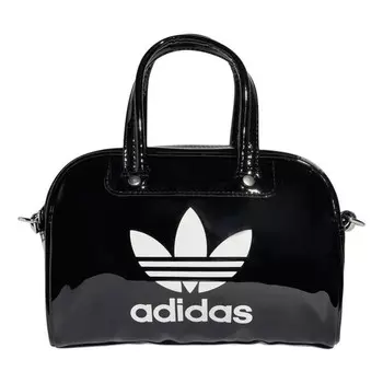 Сумка adicolor mini bowling bag 'black white' Adidas, черный