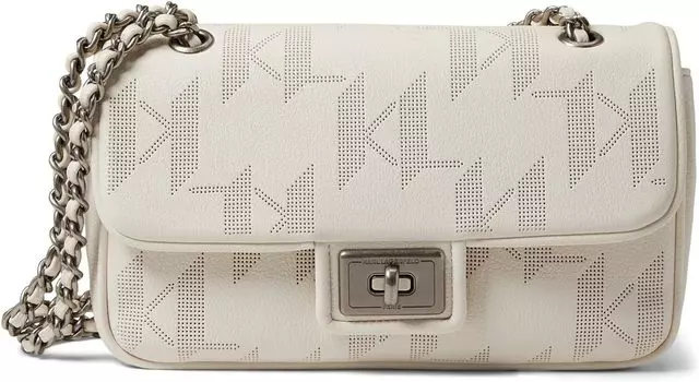 Сумка Agyness Shoulder Karl Lagerfeld Paris, цвет White Perf