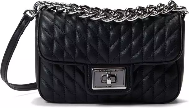 Сумка Agyness Shoulder Karl Lagerfeld Paris, цвет Black/Silver