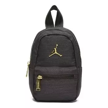 Сумка airess mini backpack 'black gold' Air Jordan, черный