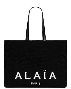 Сумка Alaa Small Tote, нуар