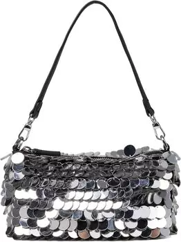 Сумка ALDO Sequina, цвет Light Silver
