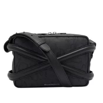 Сумка Alexander Mcqueen Harness Camera, черный