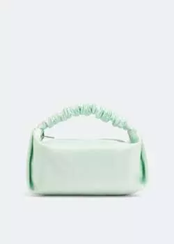 Сумка Alexander Wang Scrunchie Mini, зеленый