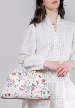 Сумка ALICE GARDEN MEDIUM STRUCTURED FABLE ENGLAND, кремовый