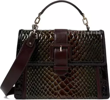 Сумка Amaya Hallie Brahmin, цвет Hunter