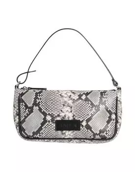 Сумка на плечо AMEN со змеиным принтом, серый