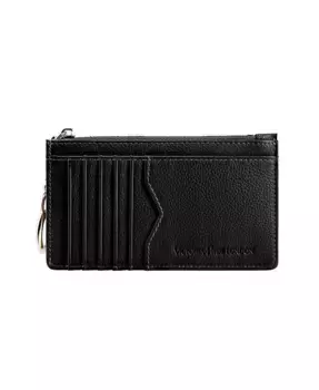 Сумка Amilie Card holder Genuine Leather Ring Small Zip Card Case 10+ card slots Victoria Hyde Victoria Hyde London, черный