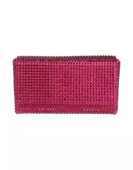 Сумка Amina Muaddi, пурпурный